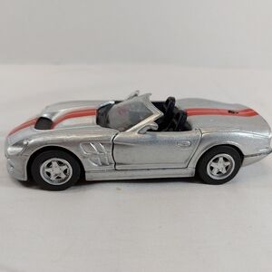 New Ray 2000 Shelby Series 1 Die Cast 1:32 Car Silver Vintage 2001